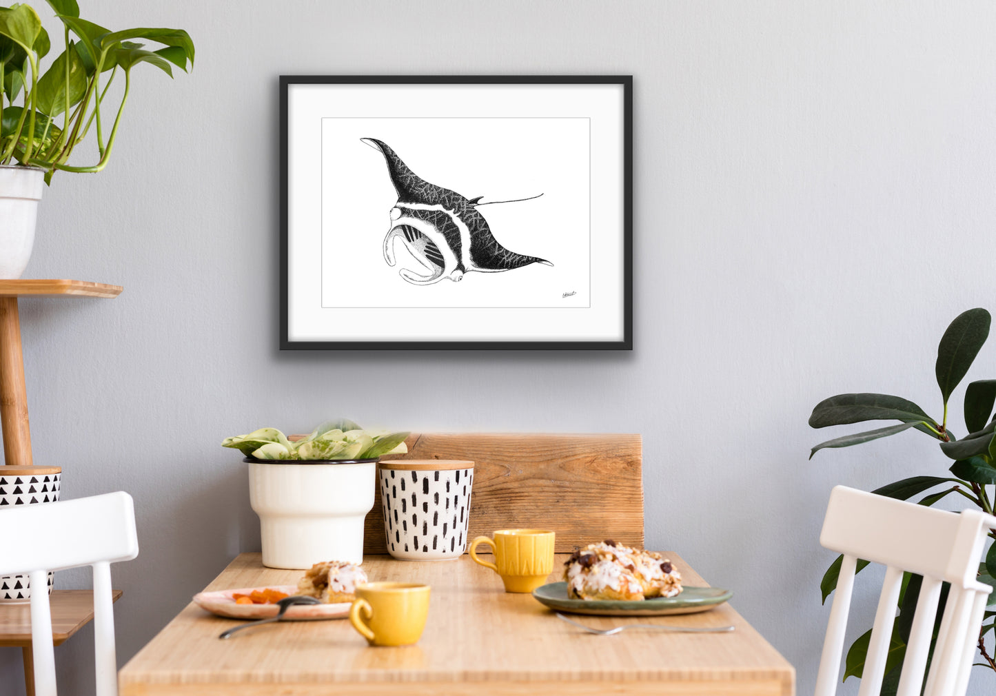 Manta Ray fine art print